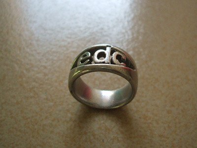 Metal Decoration Finger Ring